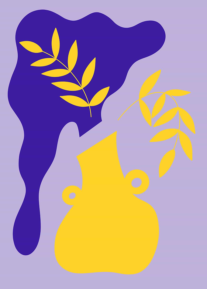 Purple and yellow vibes