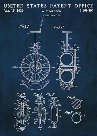 Blueprint 1939 vintage