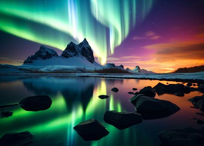 Aurora Sunset