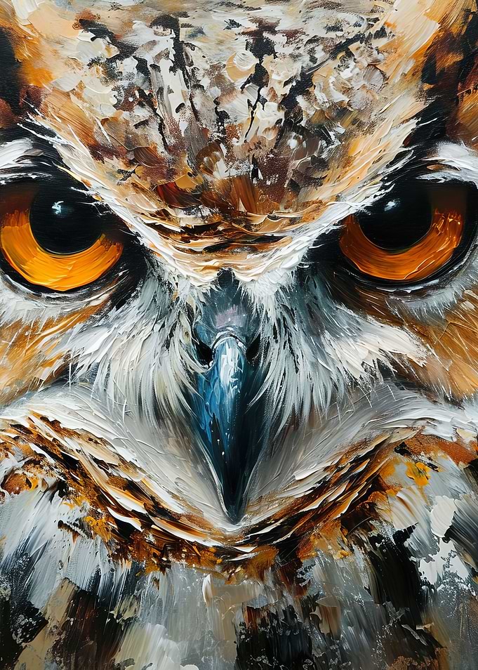 Owl Portrait