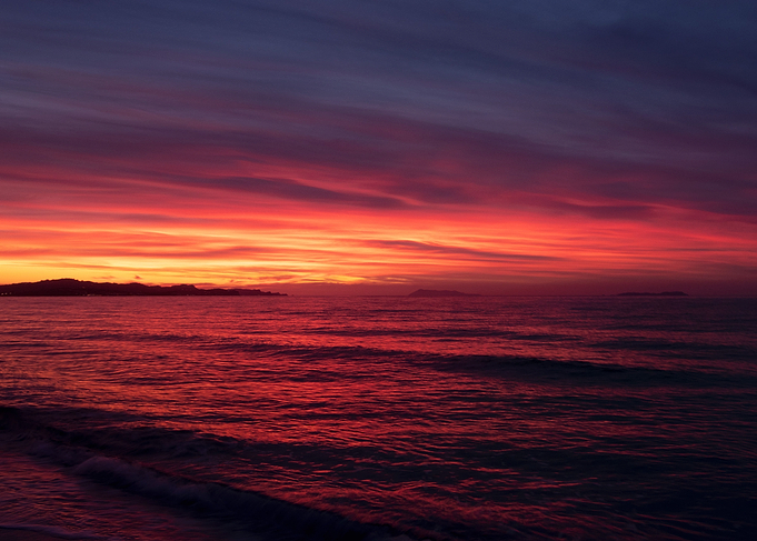 Ocean sunset