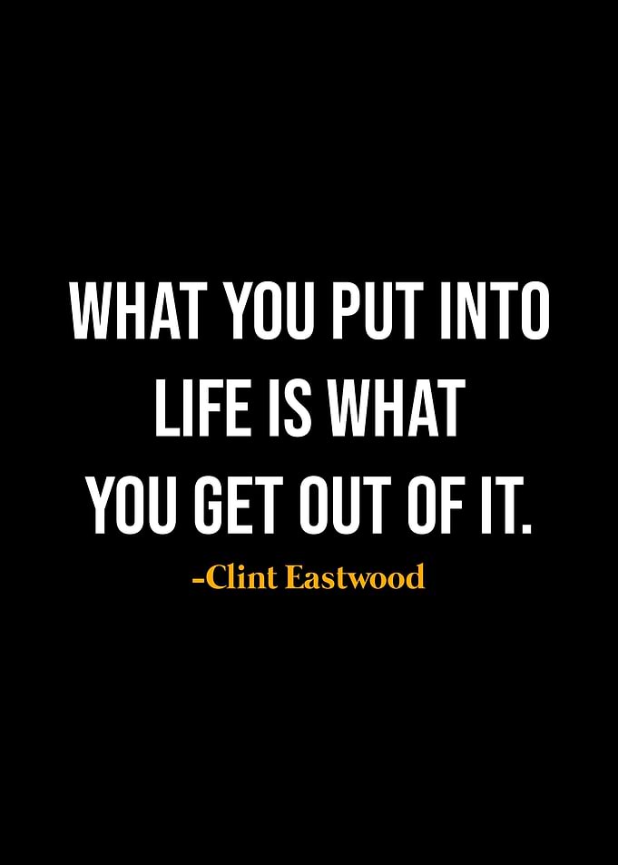 Clint Eastwood Quotes