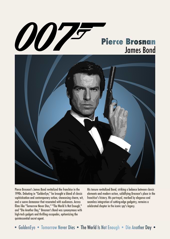 Pierce Brosnan 007