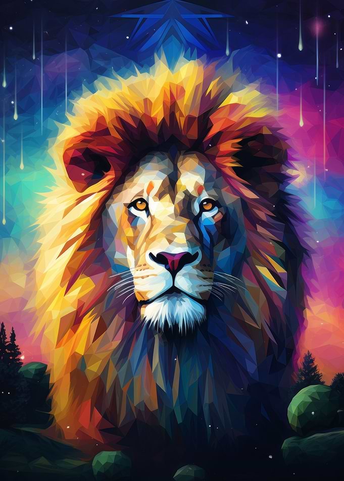 Geometric Lion