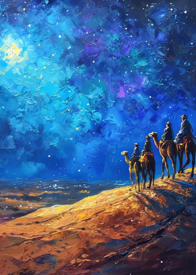 Desert Camel Art