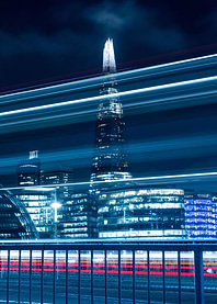 The Shard London at Night