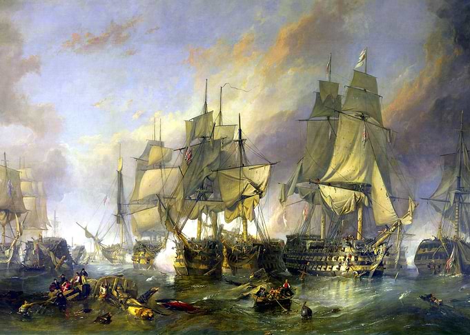 The Battle of Trafalgar