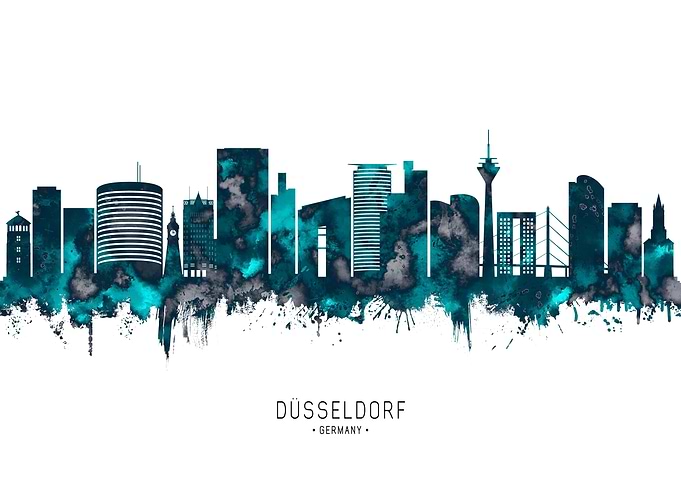 Dusseldorf Skyline