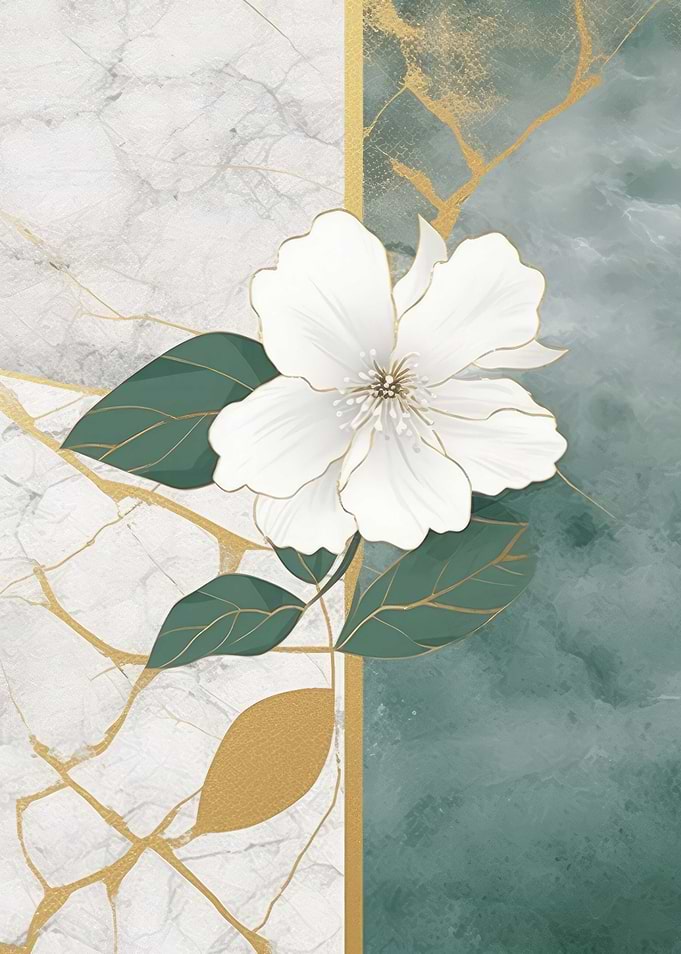 Abstract Gold Decor