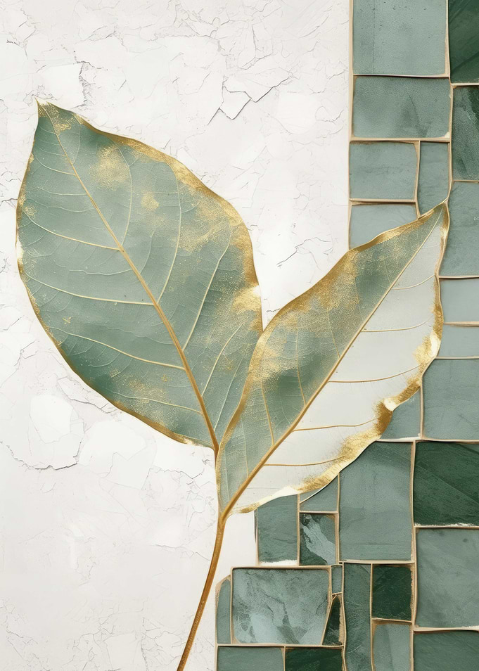 Abstract Gold Decor