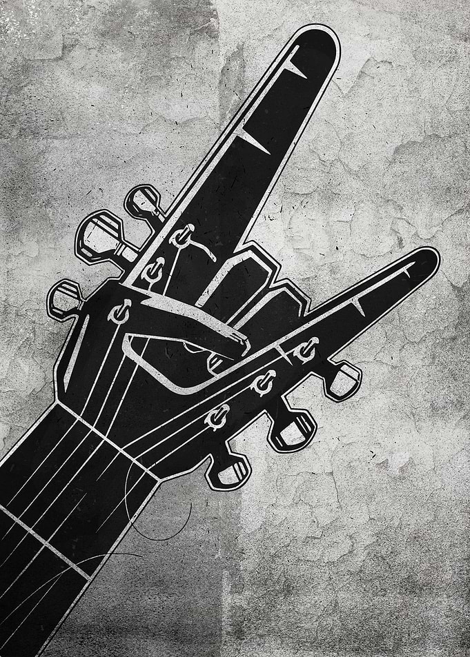 Rock ON Guitarist horns