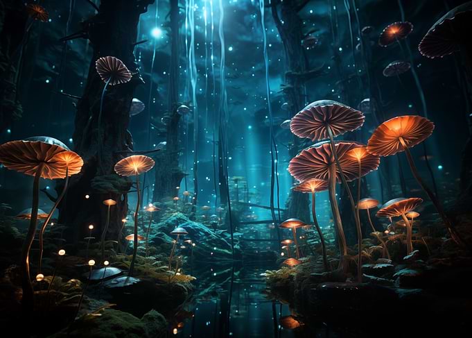 Sapphire Shrooms