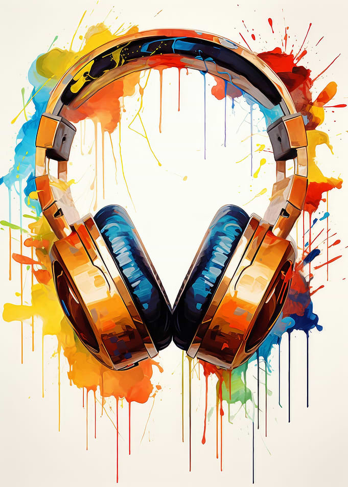Headphones Music