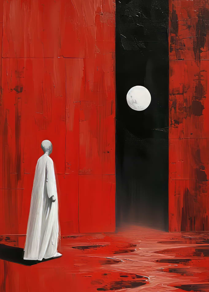 Moonlit Figures