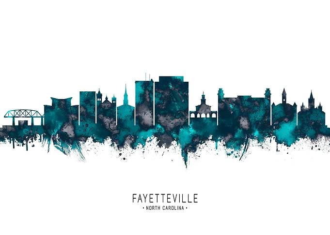 Fayetteville Skyline