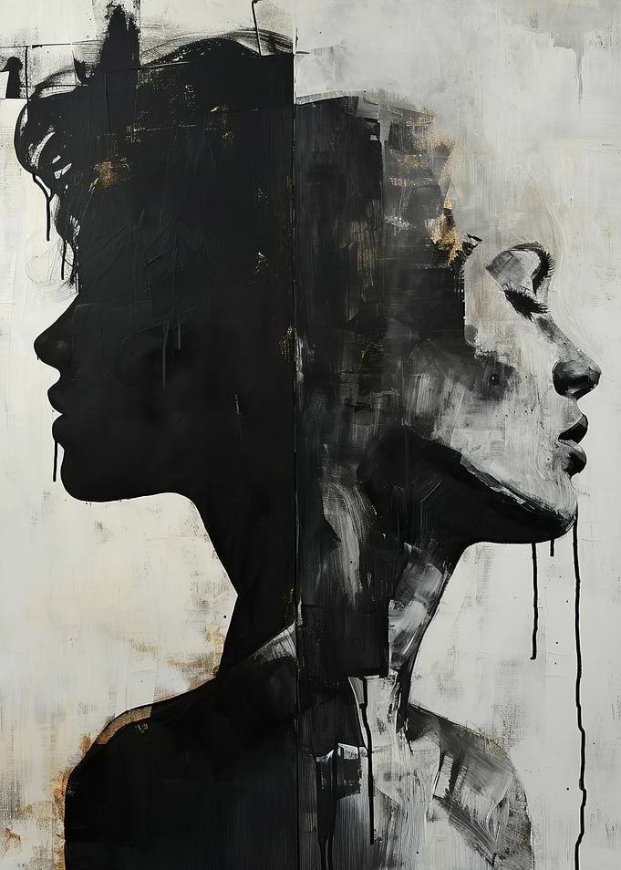 Duality Faces Art