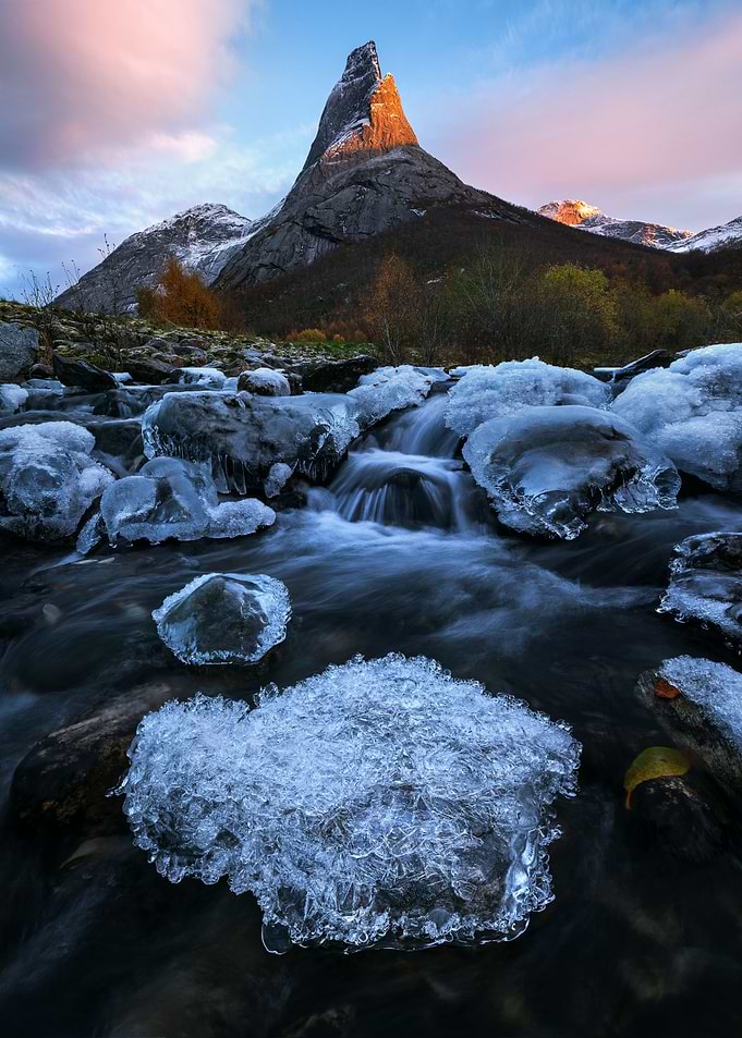 Frosty Evening in Norway