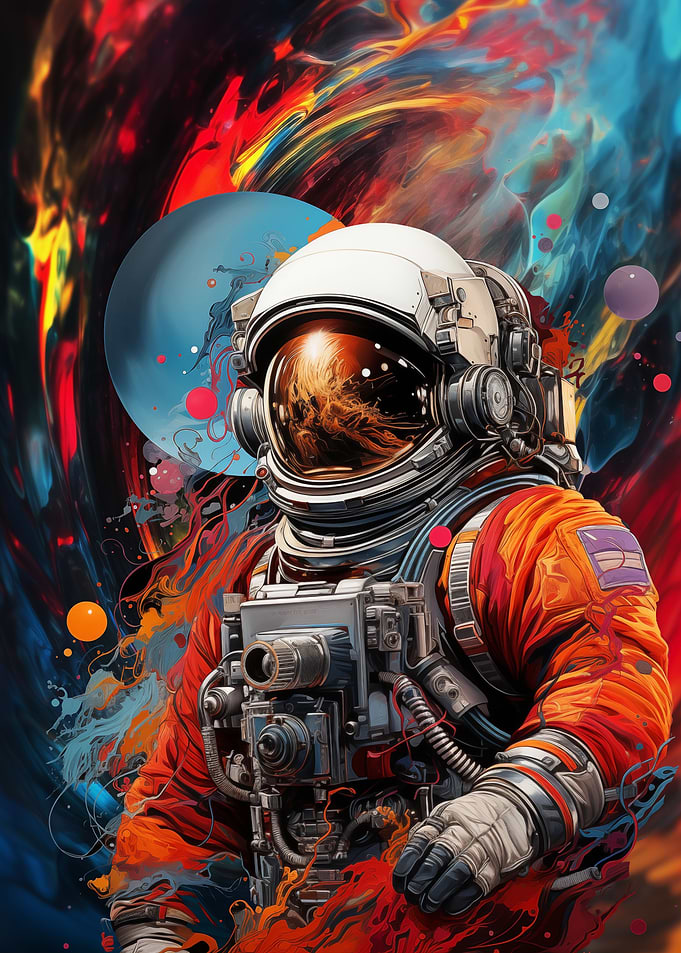 Spaceman Abstract