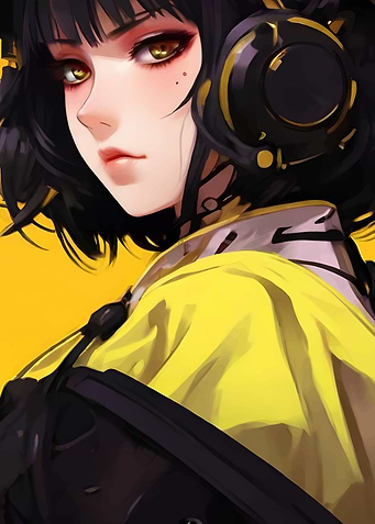 music anime girl