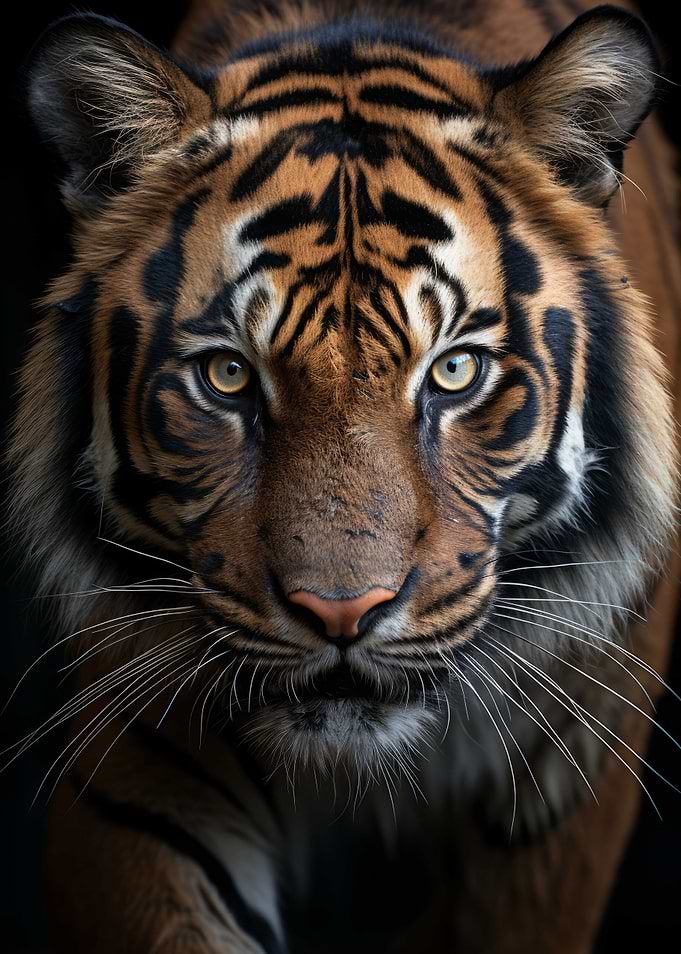 Cool Tiger Portrait