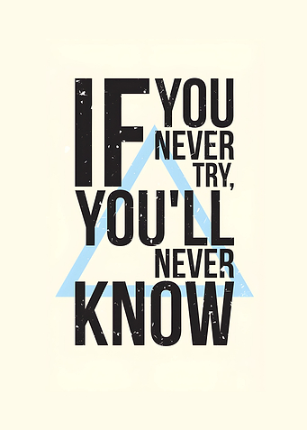 if you never try quote
