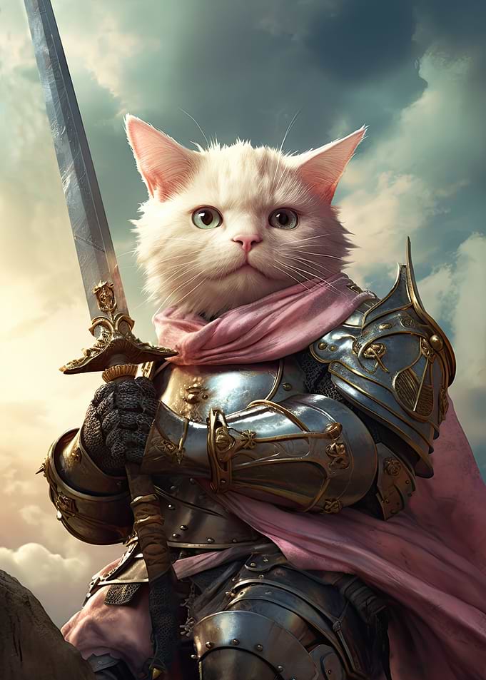 Feline warrior