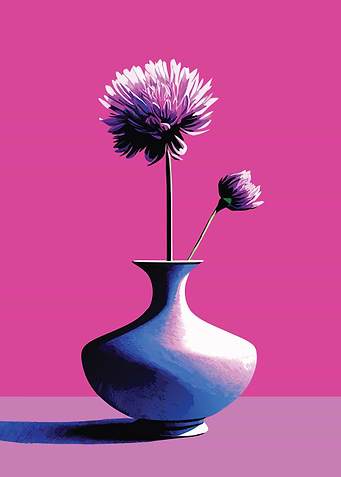 Still Life Flower and Vase