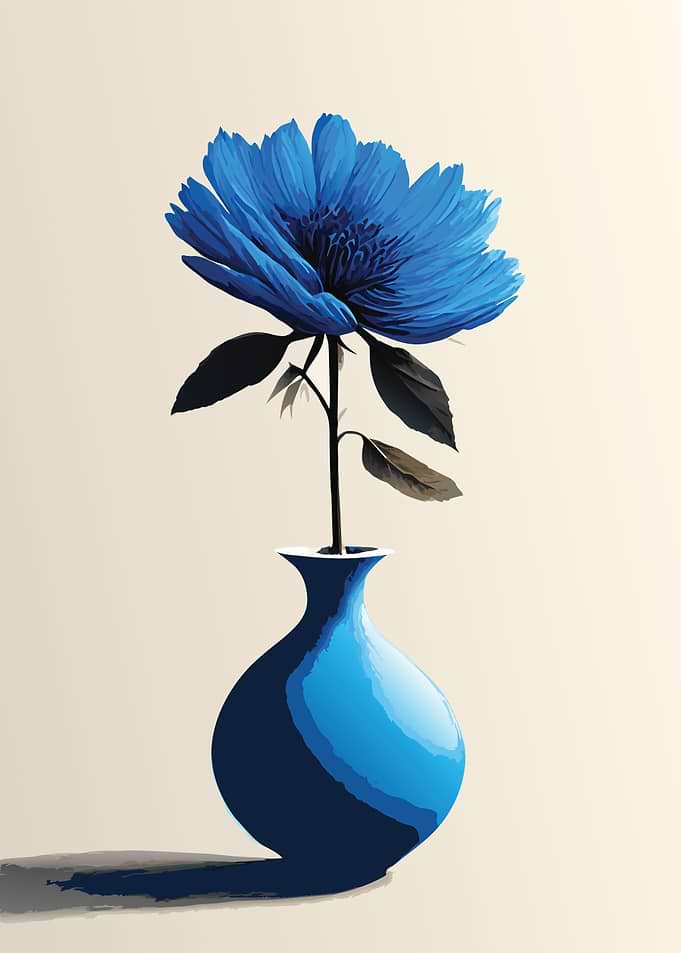 Still Life Flower and Vase