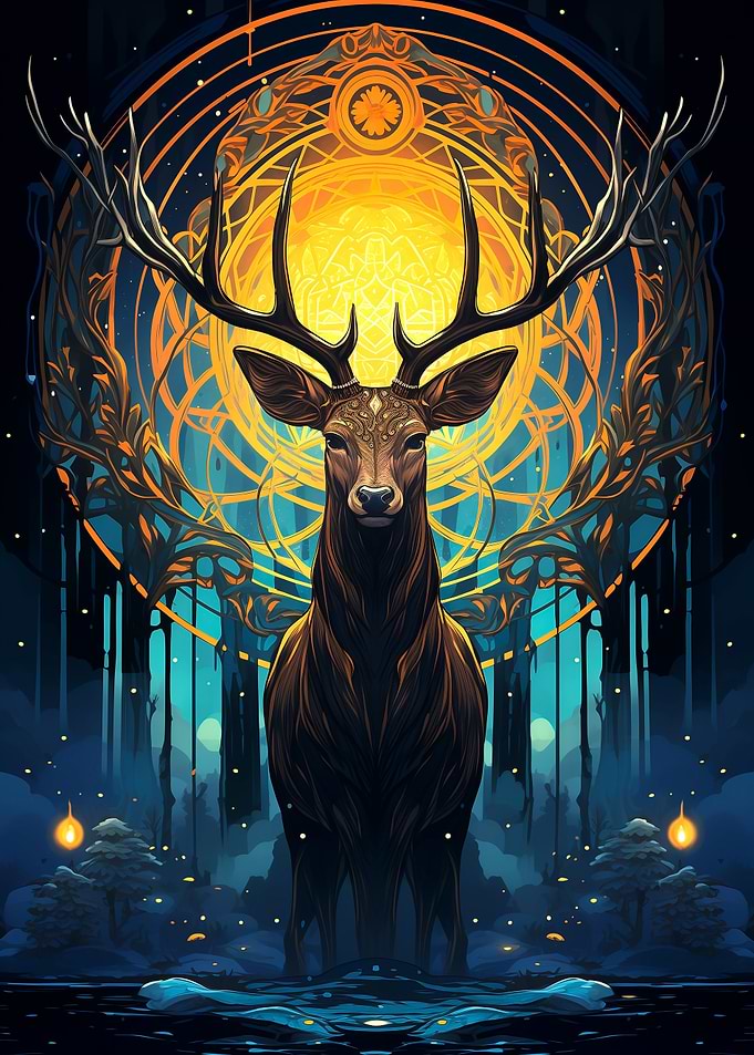 Mysterious Deer