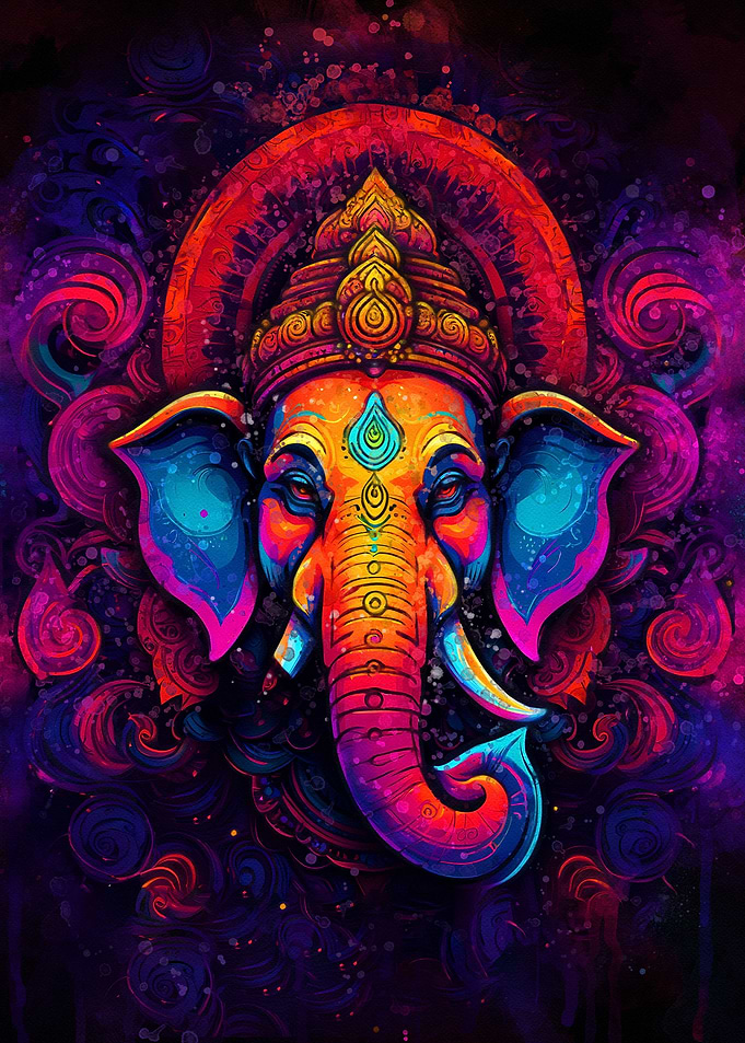 Ganesha Neon