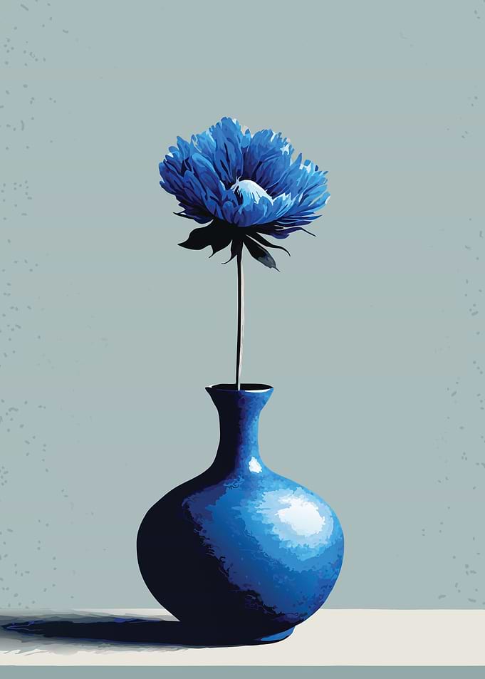 Still Life Flower and Vase