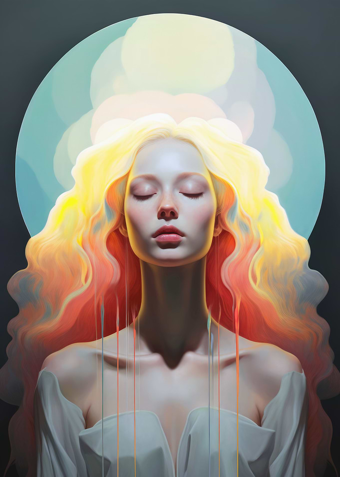 Beauty Sleeping Woman