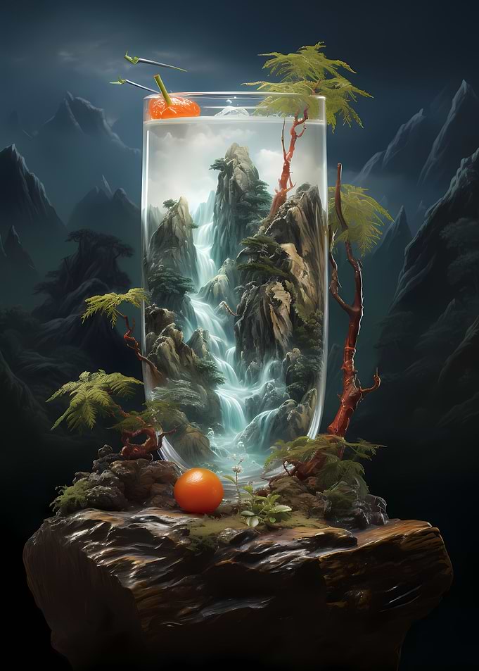 Nature Colorful Cocktail