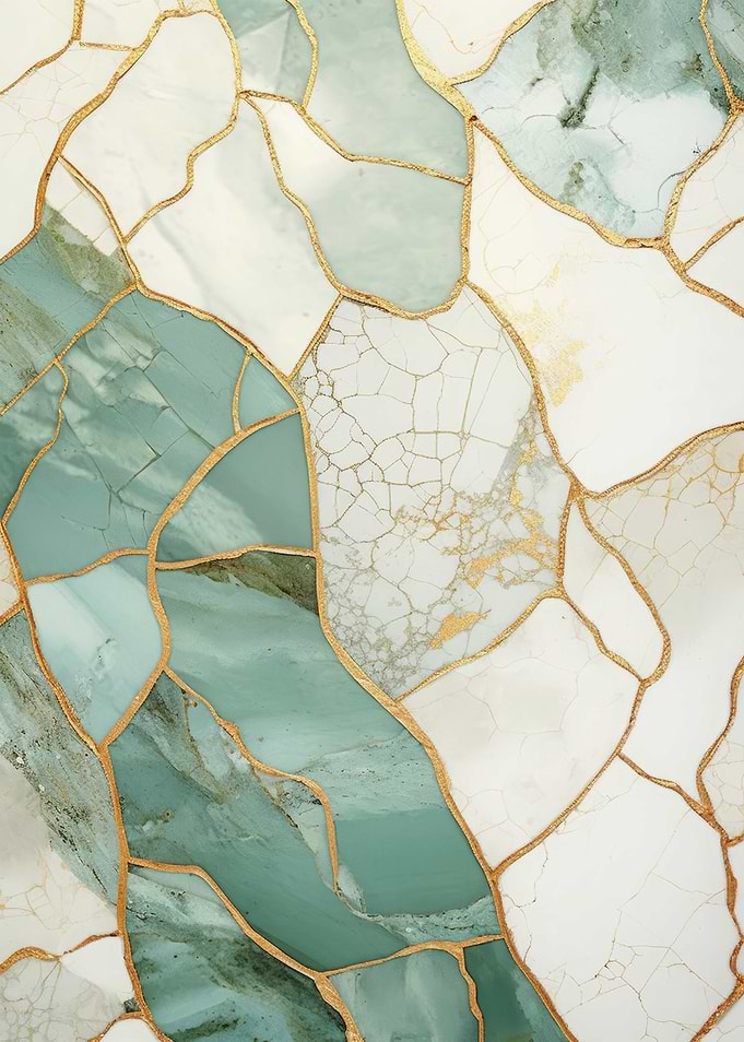 Abstract Gold Decor