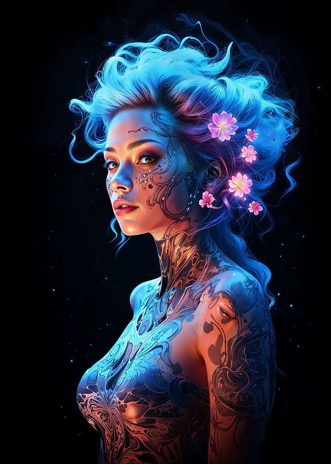 Cute Cyberpunk Girl