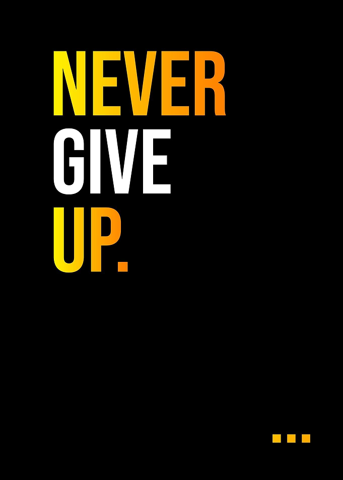 Never Give Up