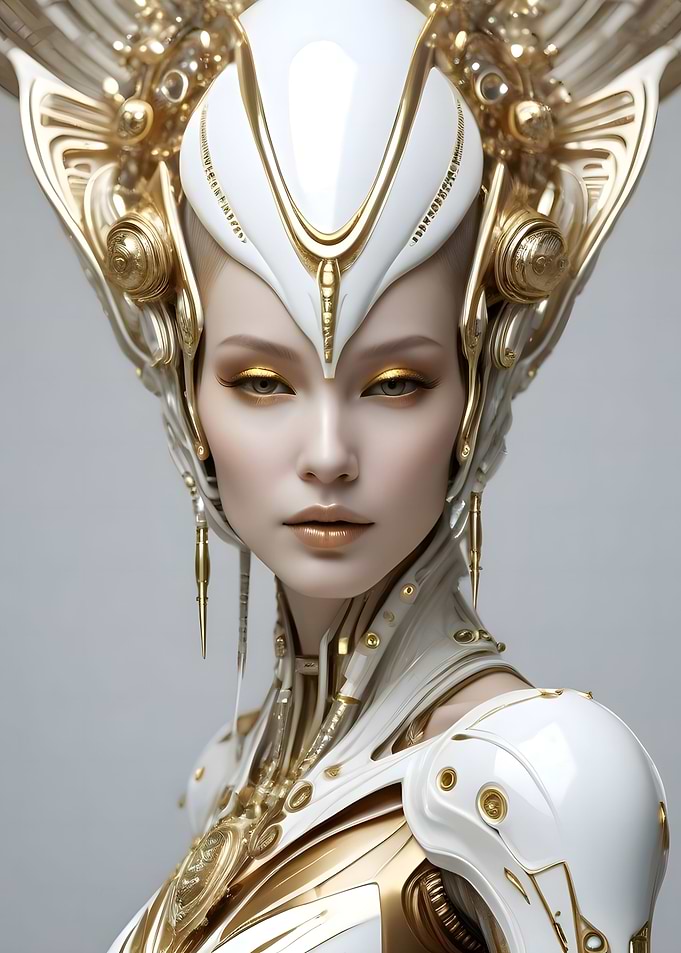 002 Biomechanical Android