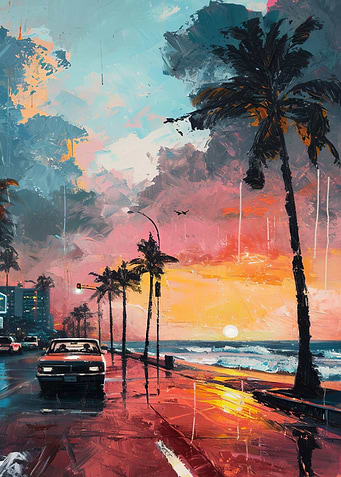 Beachside Sunset Drive