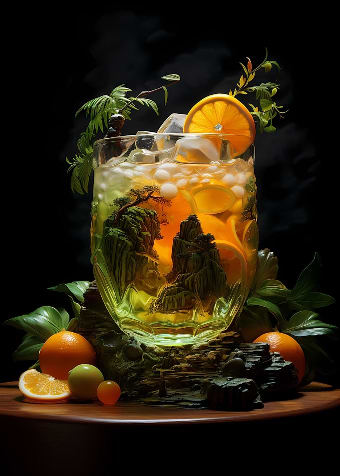 Tropical Island Cocktail