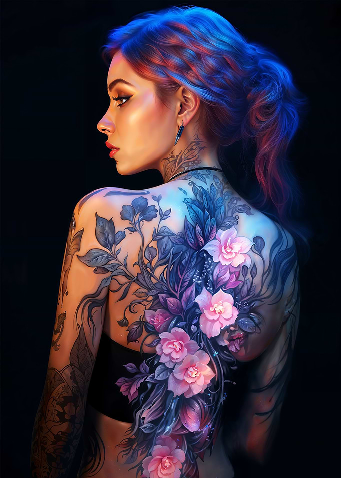 Cute Cyberpunk Girl