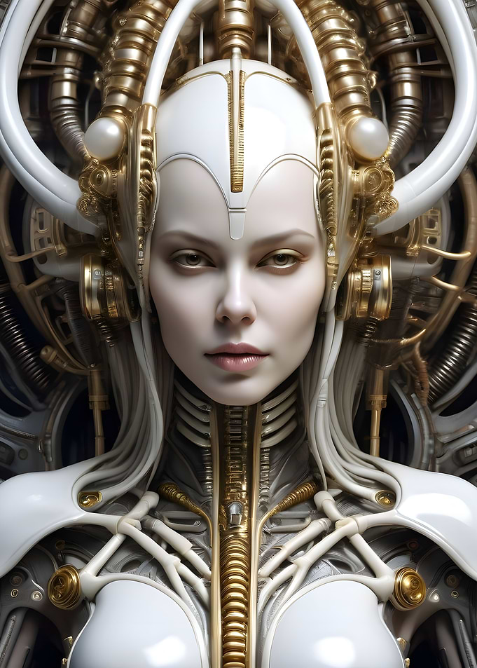 005 Biomechanical Android