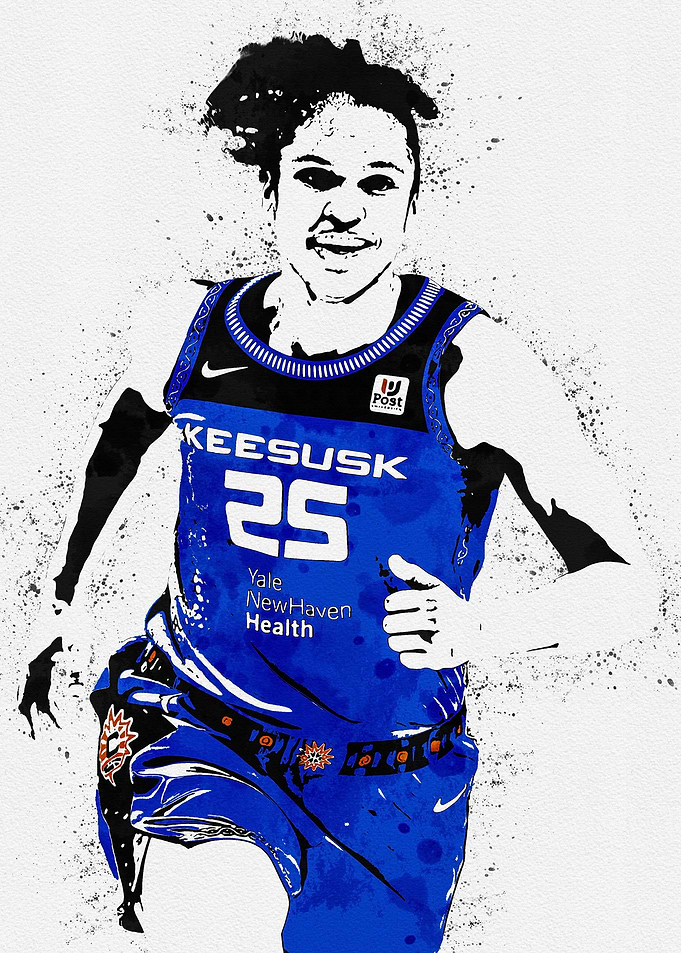 Alyssa Thomas painting