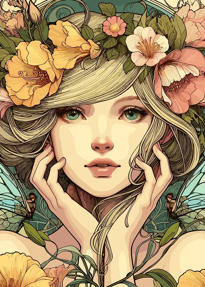 Fairy Garden Fantasy Art