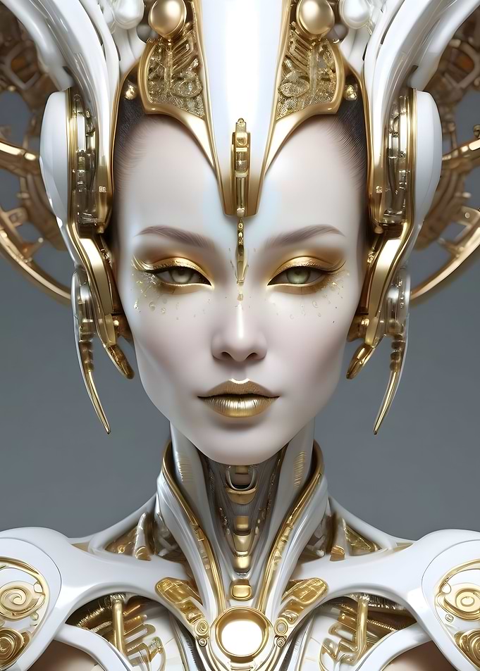 003 Biomechanical Android