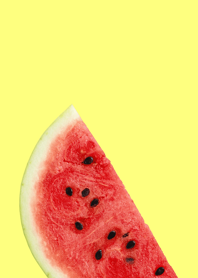 watermelon in yellow