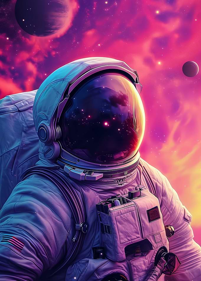 Stunning Astronaut Galaxy