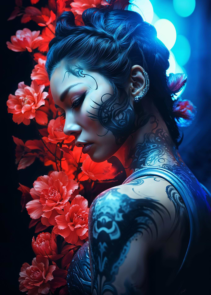 Cute Cyberpunk Girl