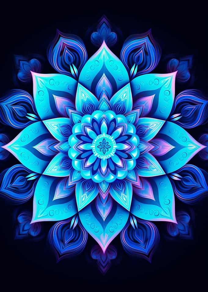 Blue Mandala