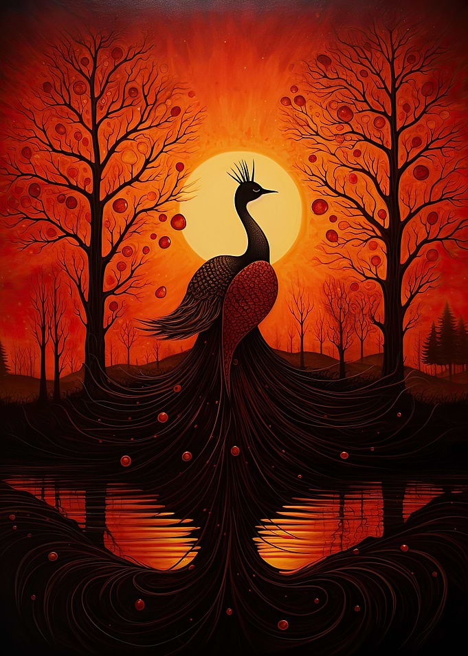 Peaceful phoenix