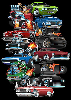 Car Crazy Cartoon Cars